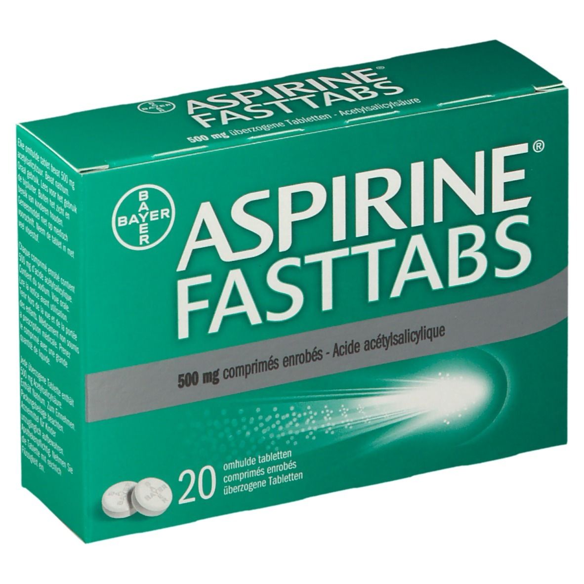 Aspirine 500mg