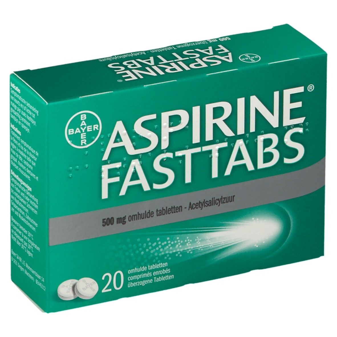 Aspirine 500mg