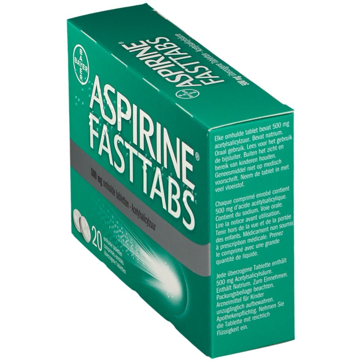 Aspirine 500mg