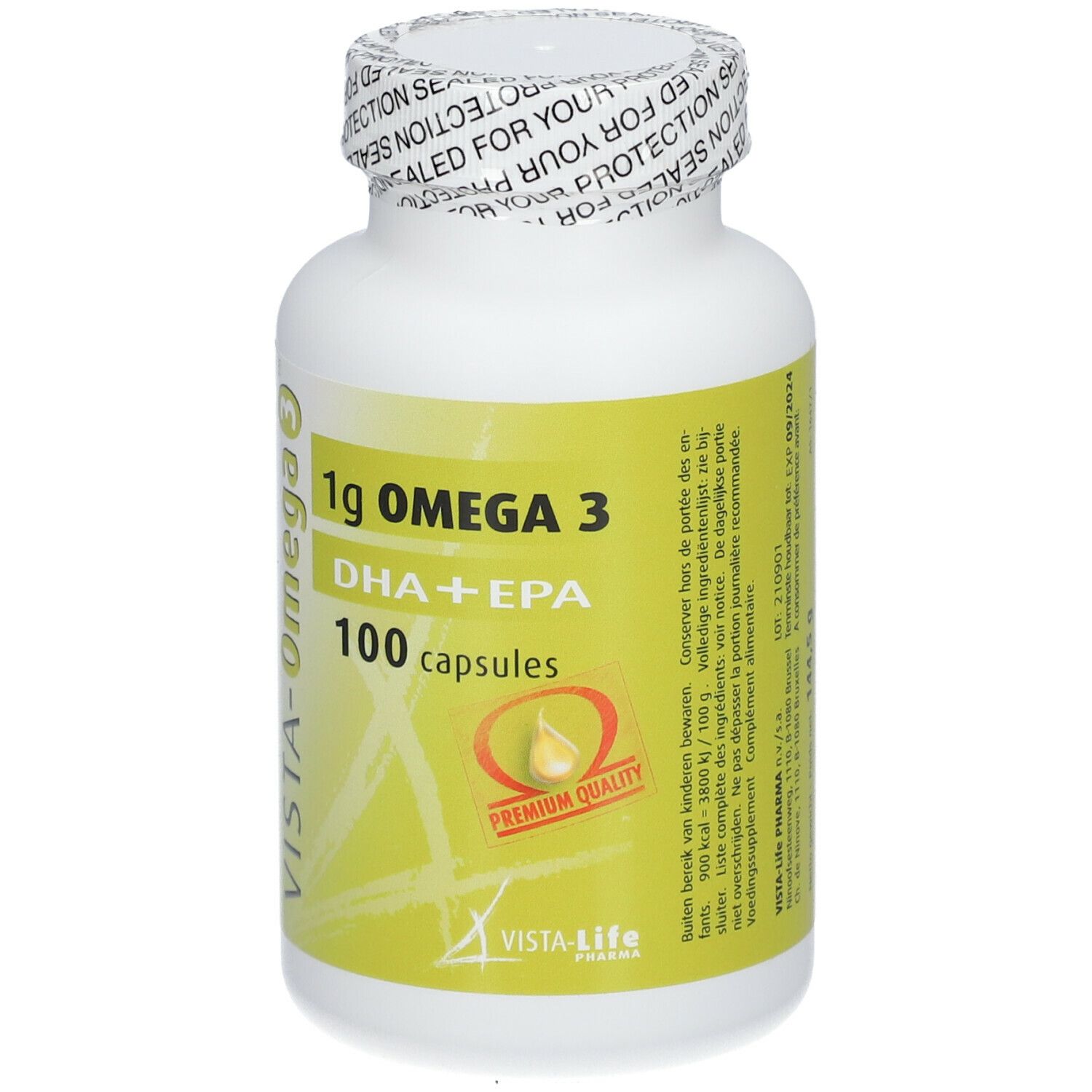 VISTA-Omega 3™ 70+30 capsules GRATIS