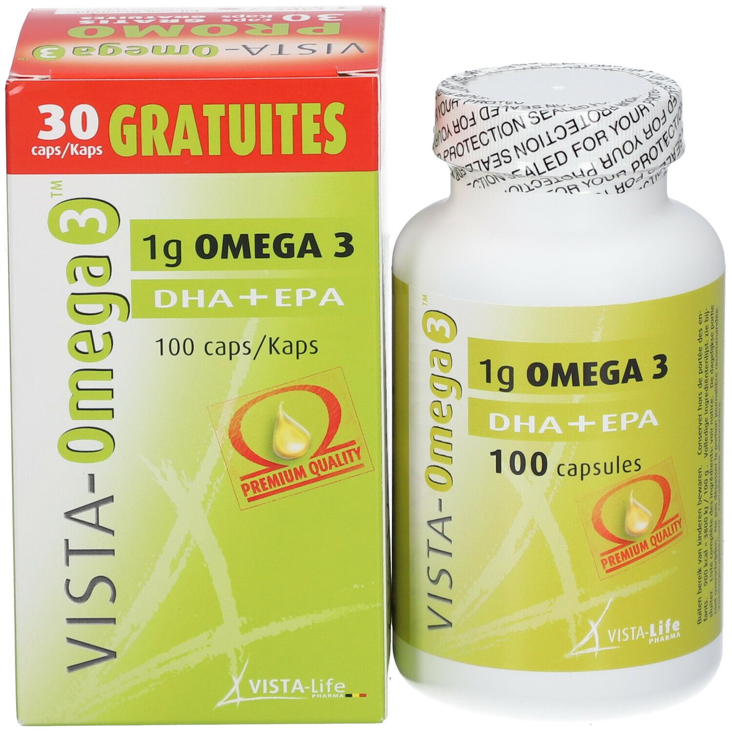 VISTA-Omega 3™ 70+30 gélules GRATUITES