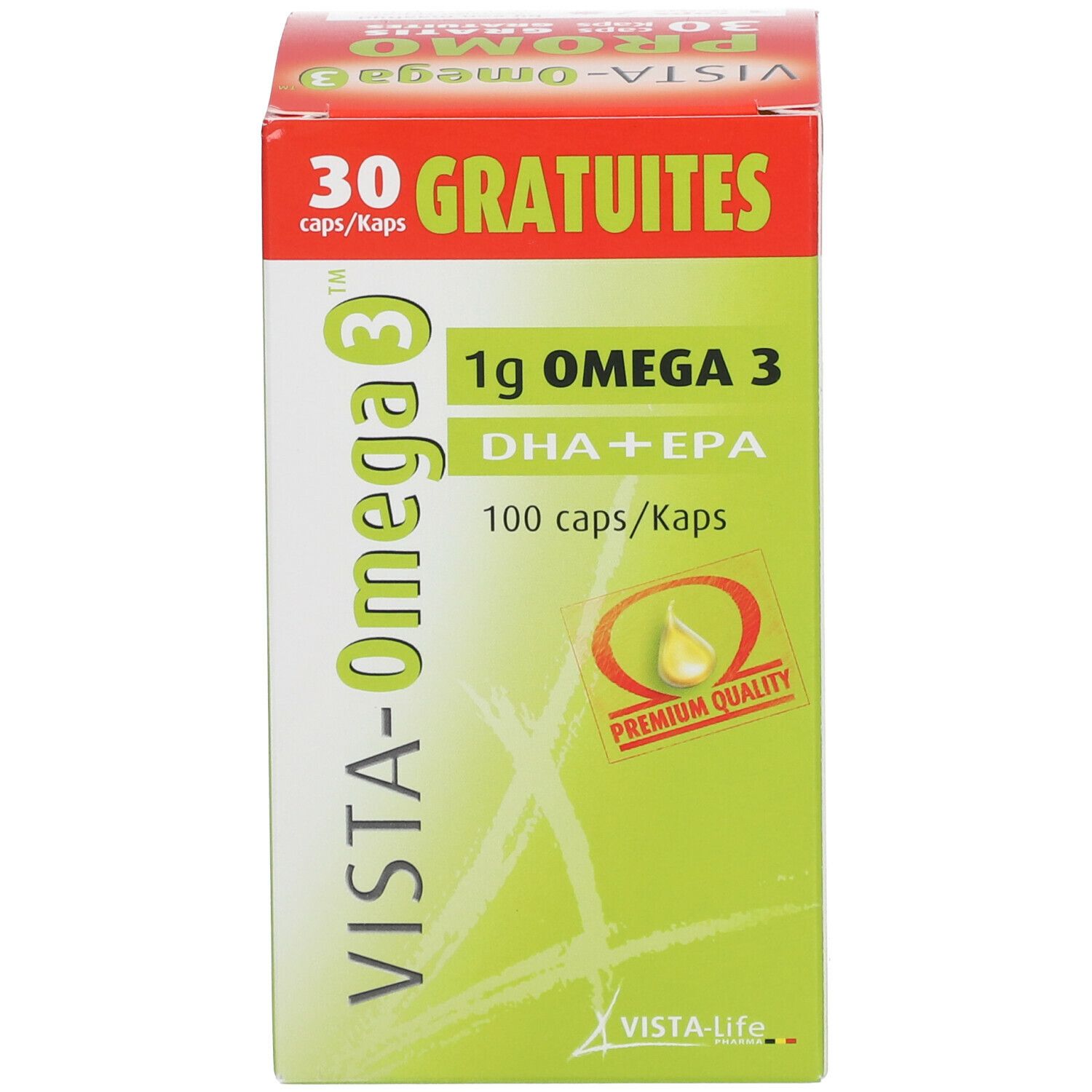 VISTA-Omega 3™ 70+30 capsules GRATIS