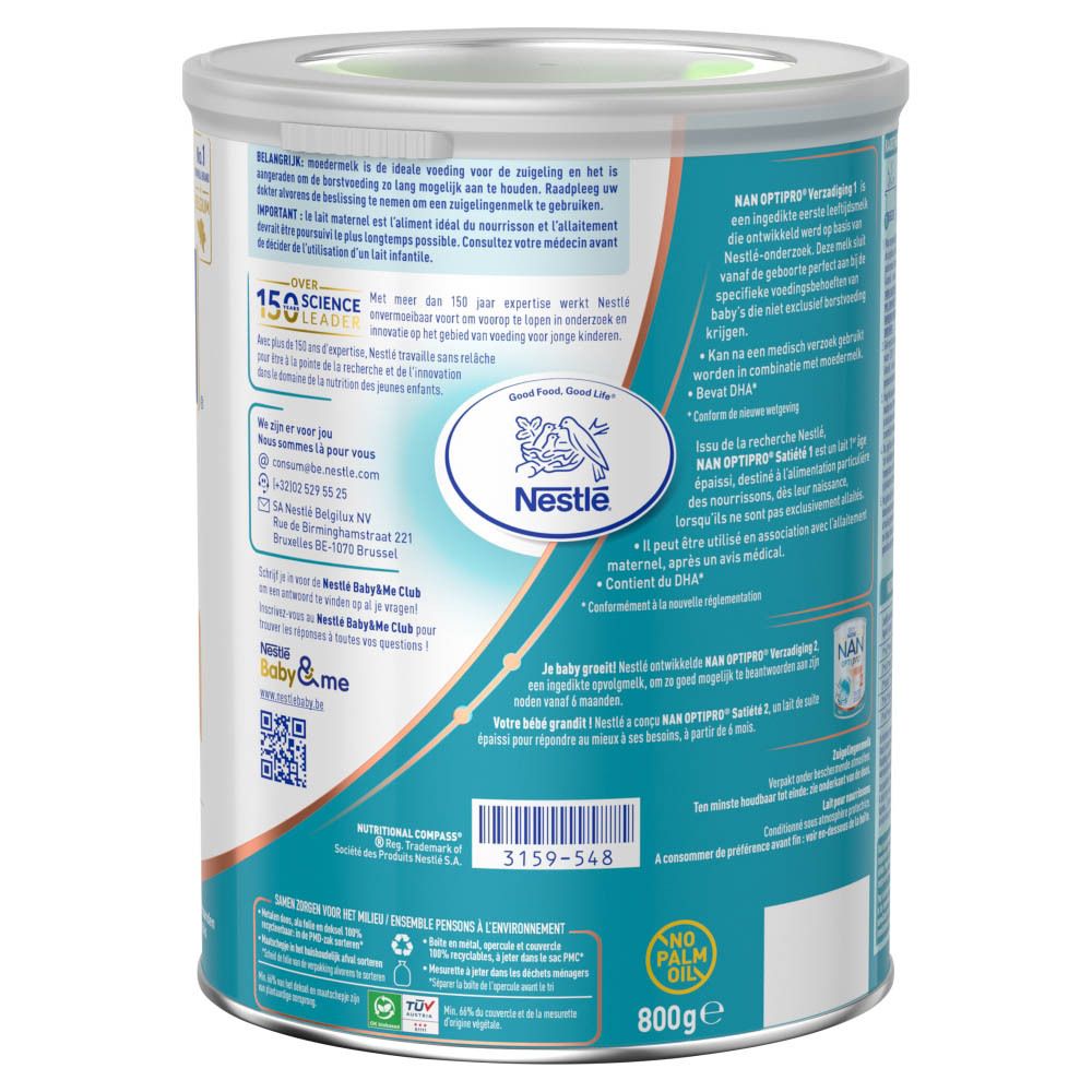 Nestlé® NAN® OptiPro® Verzadiging 1
