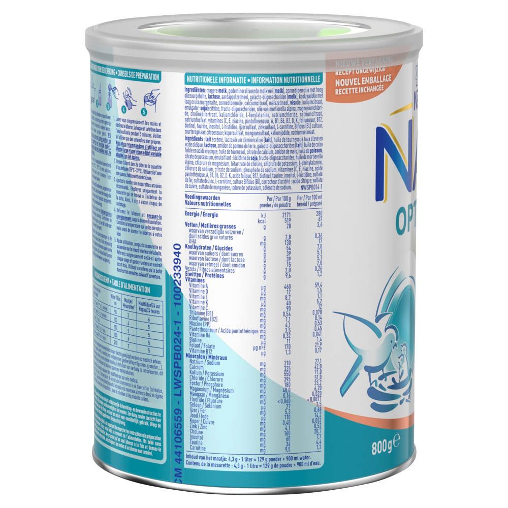 Nestlé® NAN® OptiPro® Verzadiging 1