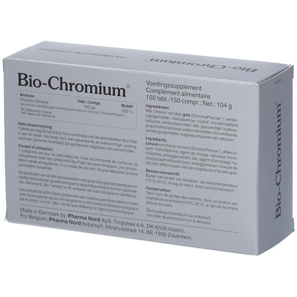 Pharma Nord Bio-Chromium | chrome | Glycémie