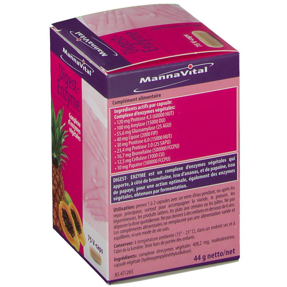 Mannavital Digest Enzyme