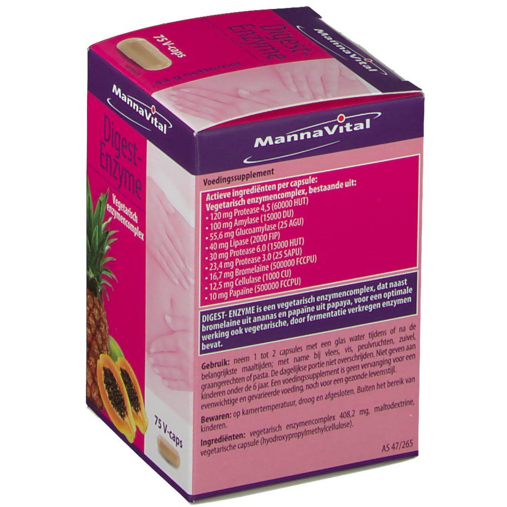 Mannavital Digest Enzyme
