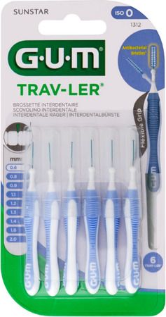 GUM Trav-Ler Interdentale Rager 0,6 mm