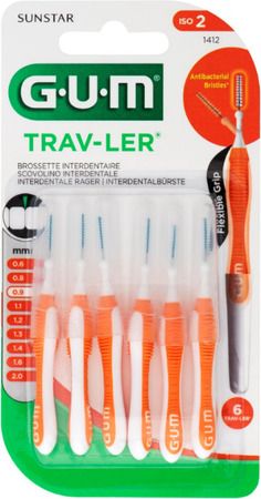 GUM Trav-Ler Brossette Interdentaire 0,9 mm