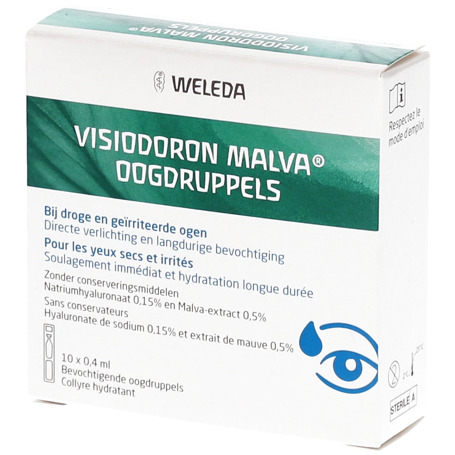 Weleda Visiodoron Malva Gouttes Pour Les Yeux