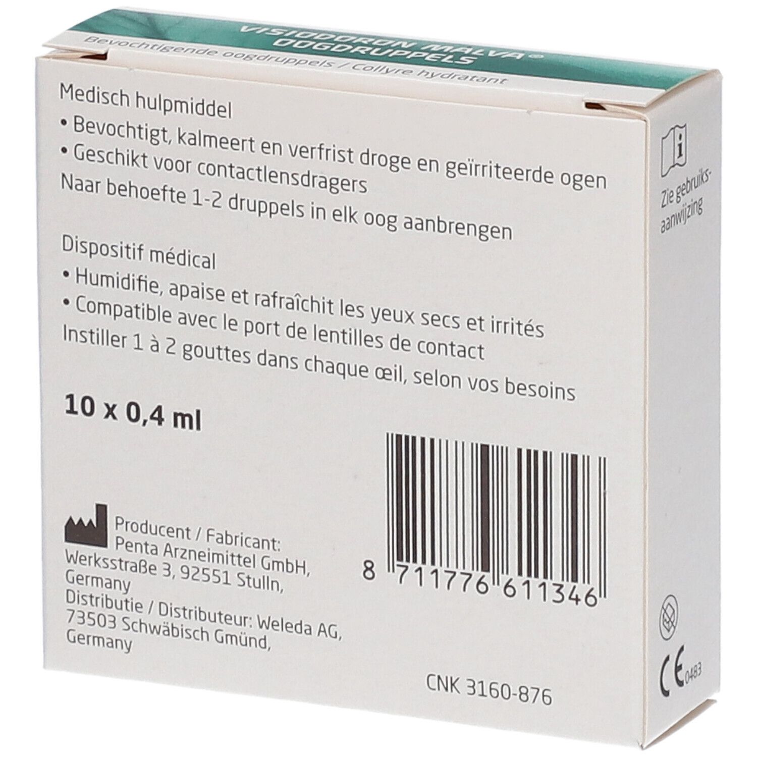 Weleda Visiodoron Malva Gouttes Pour Les Yeux