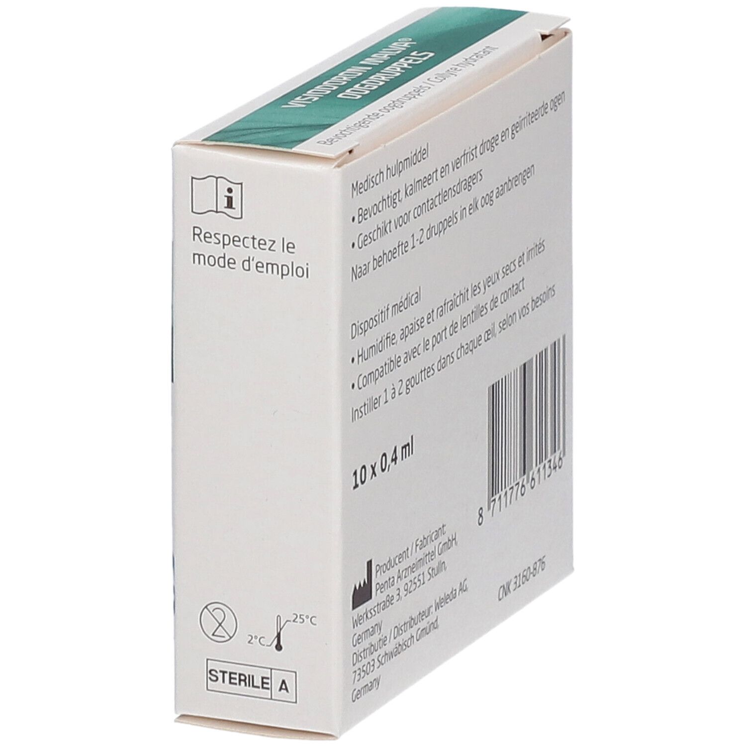 Weleda Visiodoron Malva Gouttes Pour Les Yeux