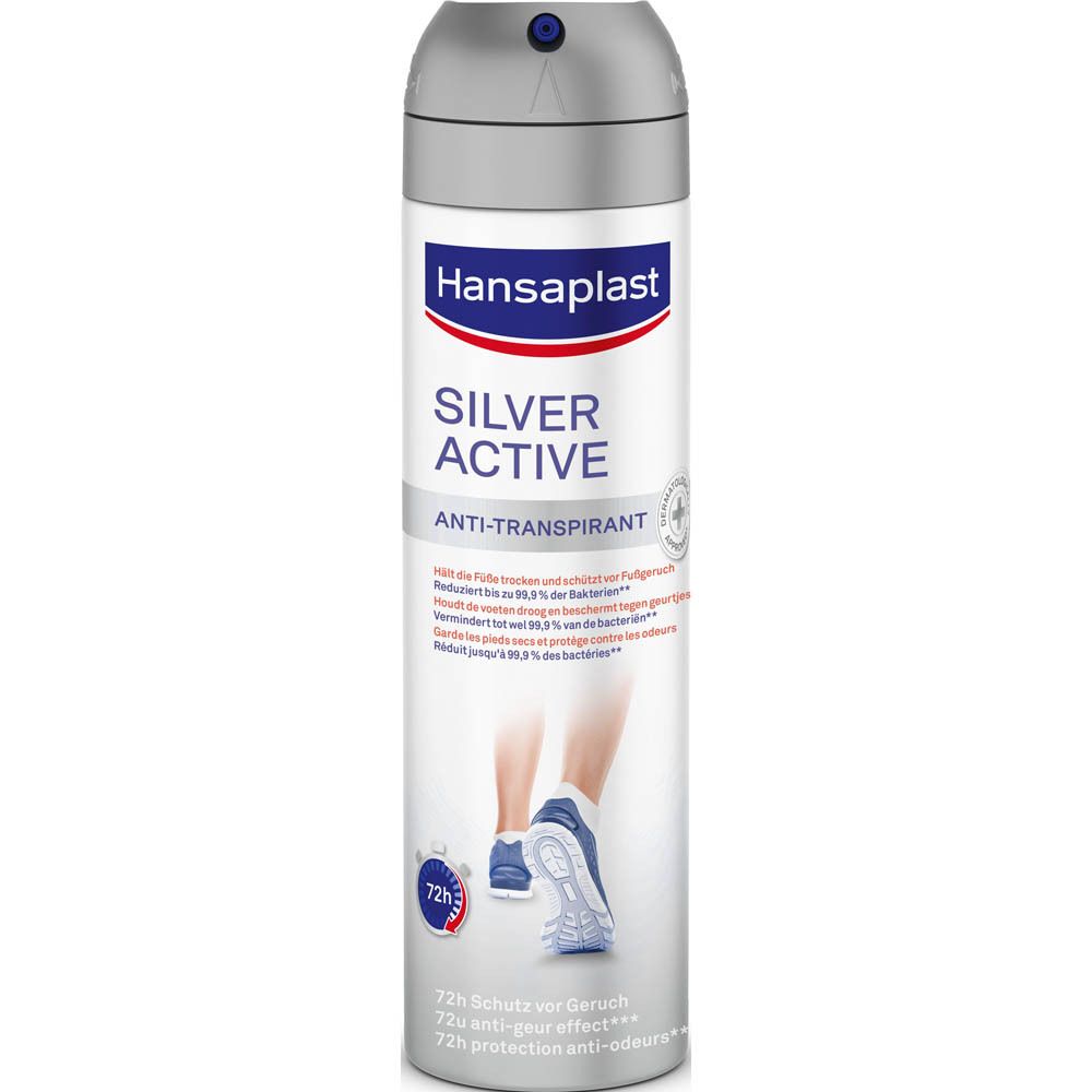 Hansaplast Silver Active Spray Voeten