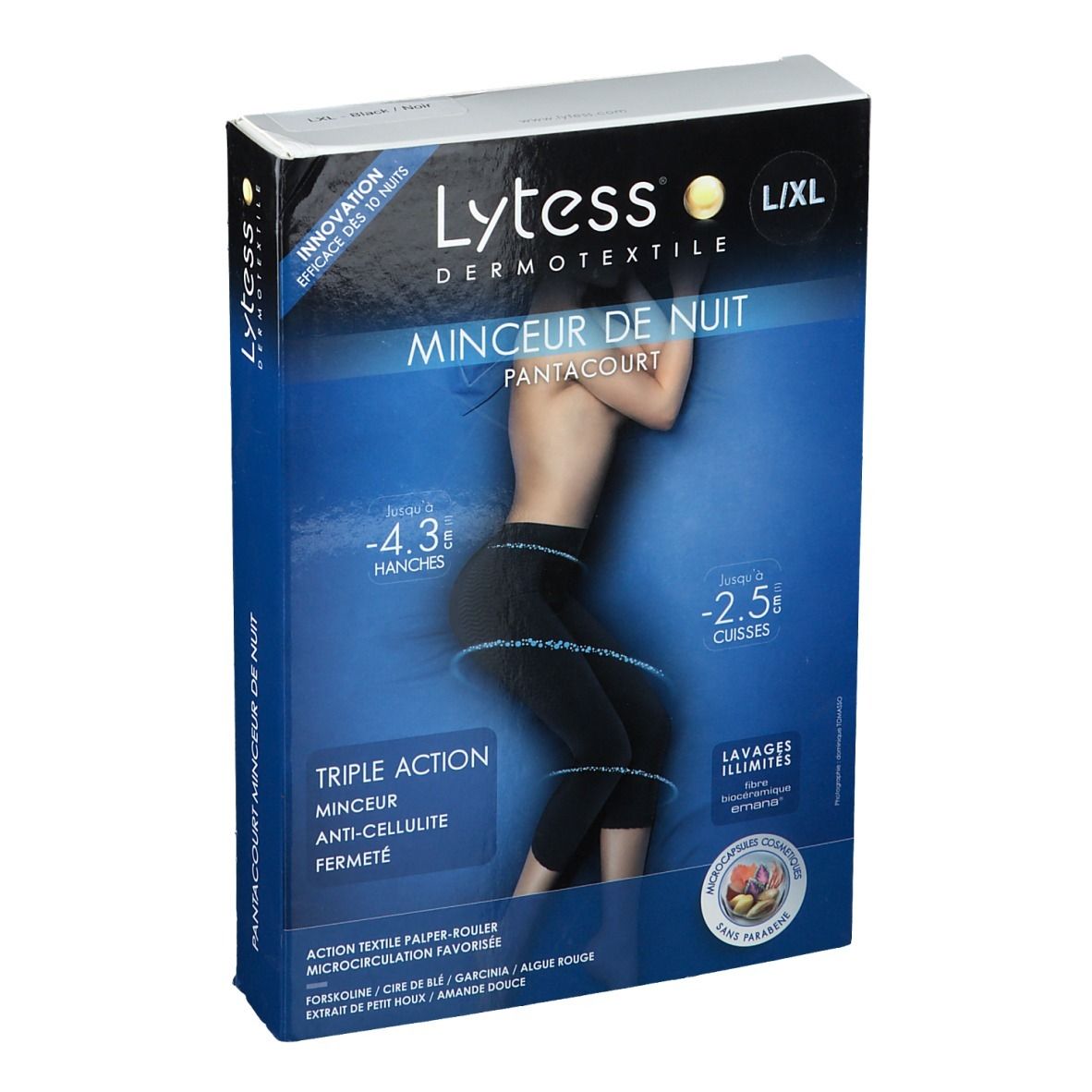 Lytess Pantacourt Nacht L/XL Zwart
