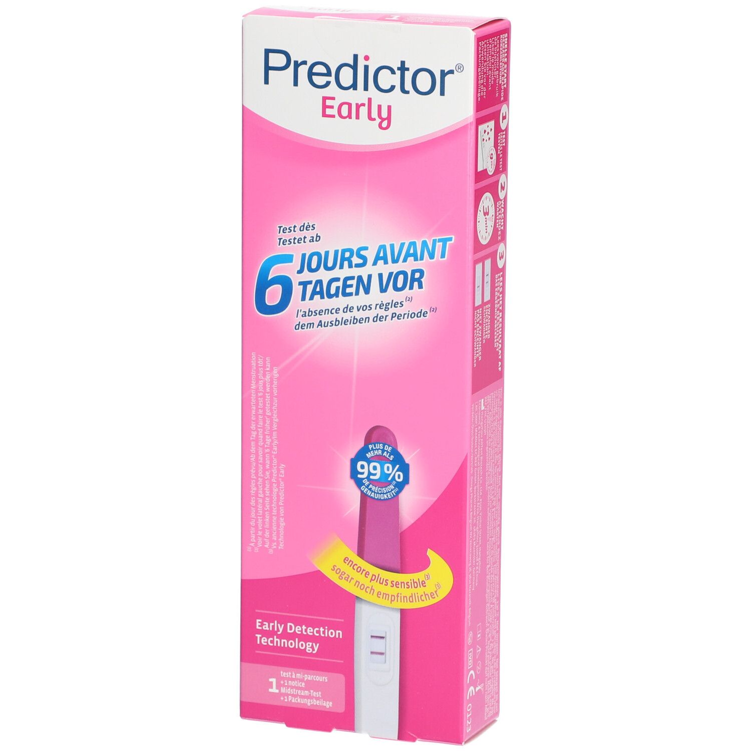 Predictor Early 6 Jours Test de Grossesse