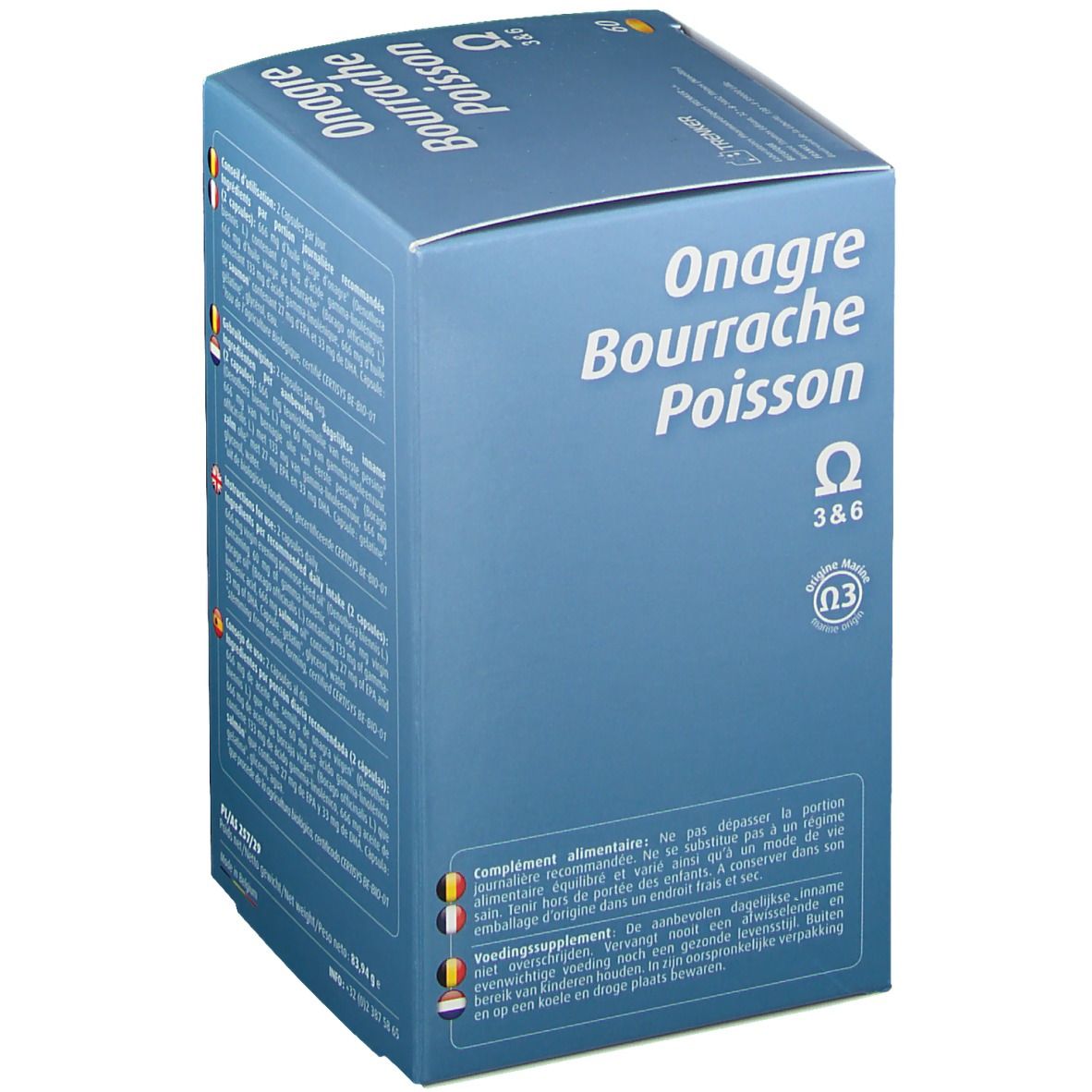 Onagre bourrache poisson