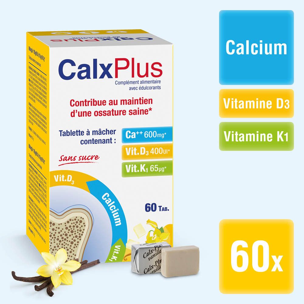 CalxPlus Vanille | Calcium | Os