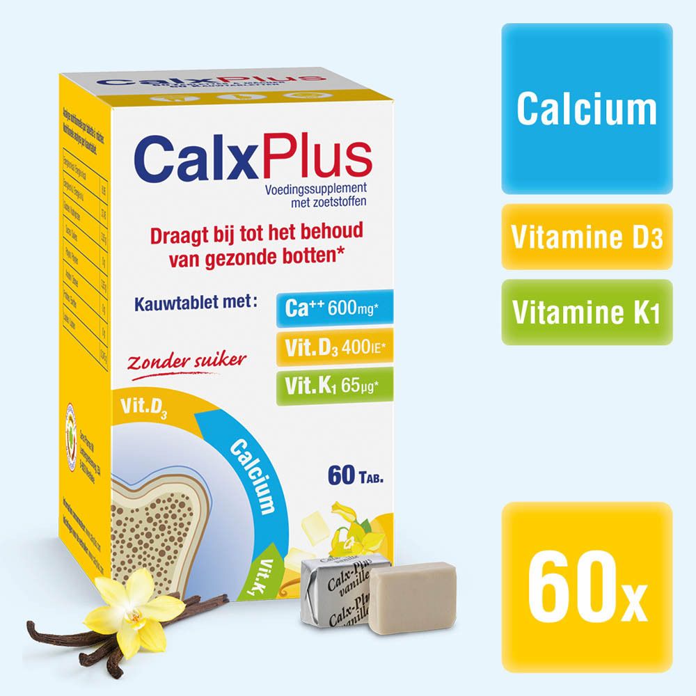 CalxPlus Vanille | Calcium | Botten