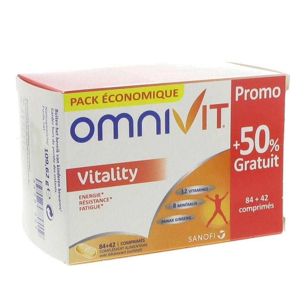 Omnivit Vitality Prix Réduit
