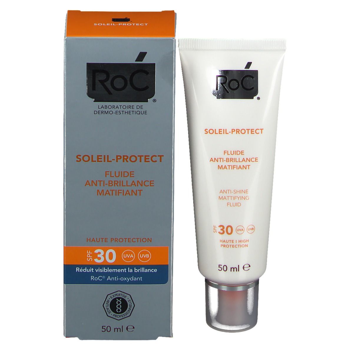Soleil protect anti shine face fluid SPF 30