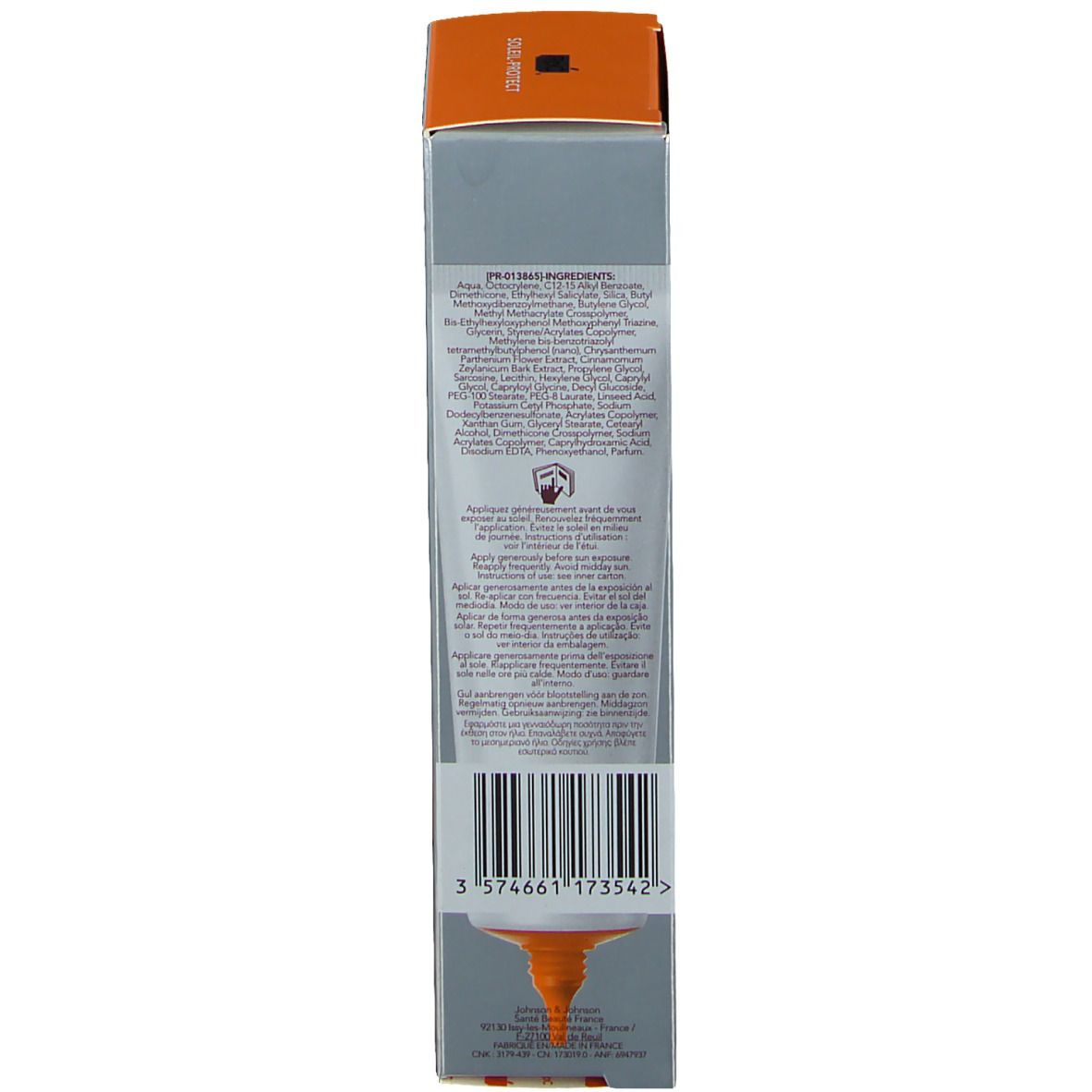 Soleil protect anti shine face fluid SPF 30