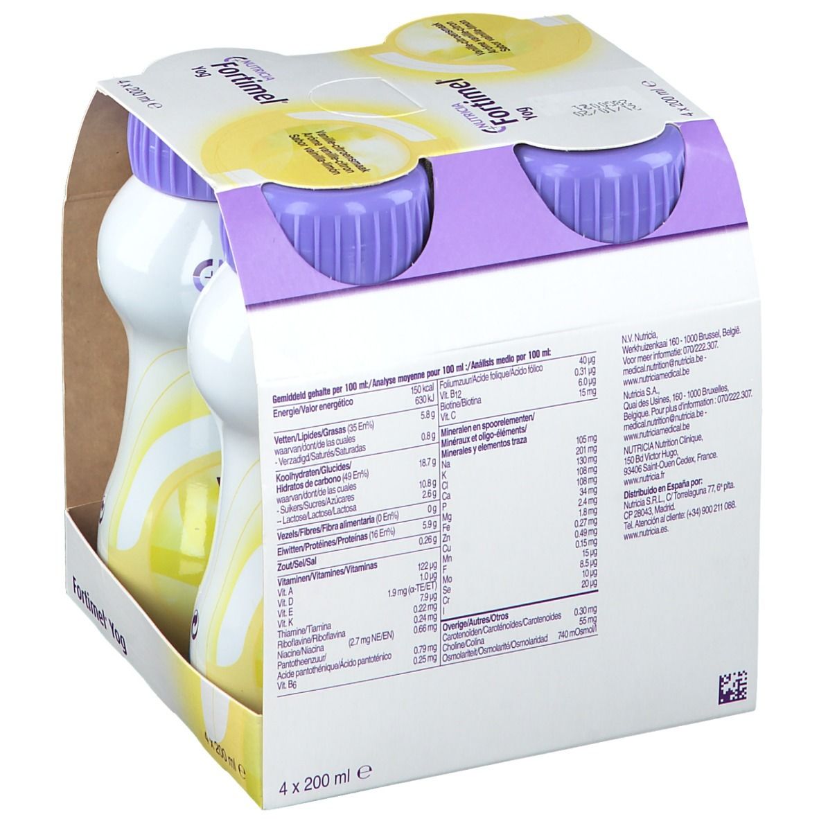 Fortimel Yoghurt Vanille-Citroen 200ml
