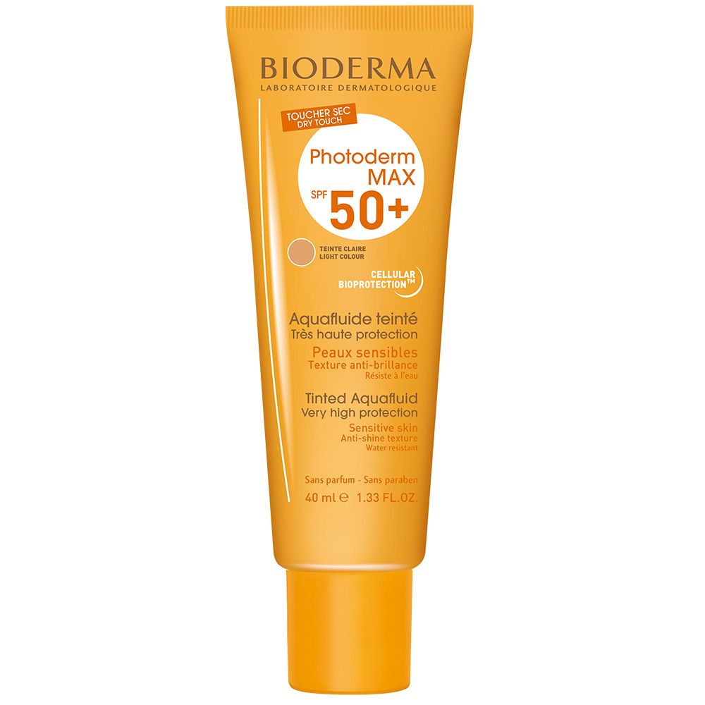 Bioderma Photoderm Max Aquafluide SPF50+ Teinte Claire