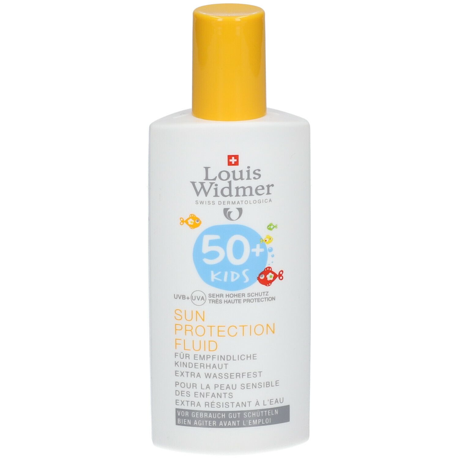 Louis Widmer Kids Sun Protection Fluid SPF50+ Sans Parfum