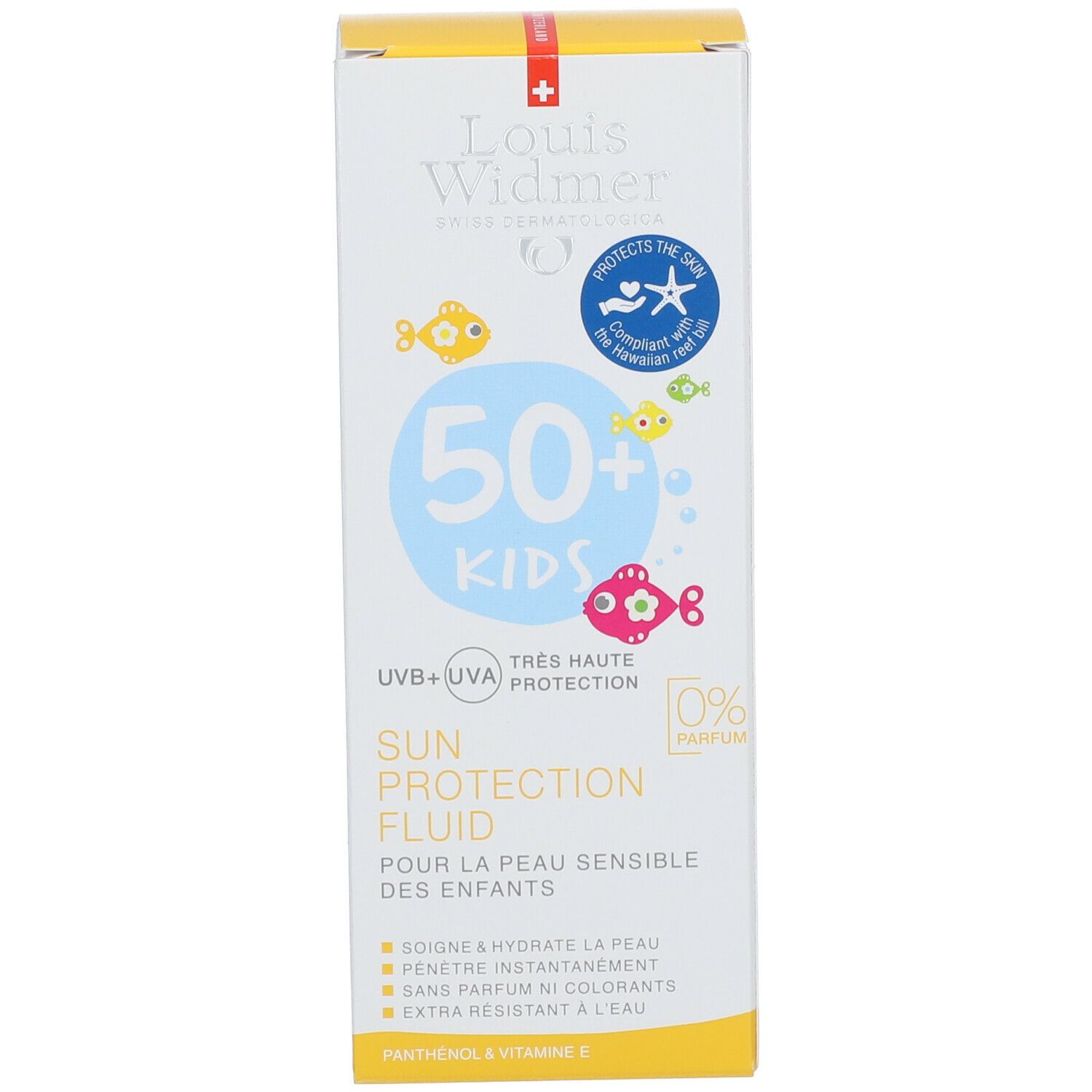 Louis Widmer Kids Sun Protection Fluid SPF50+ Sans Parfum