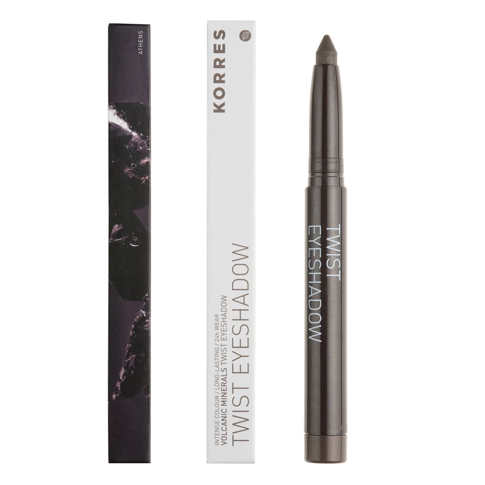 Korres KM Black Volcanic Minerals Eyeshadow Twist 46 Olive Green