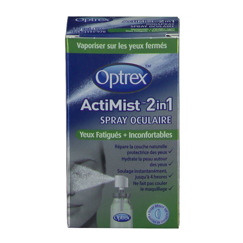 Optrex ActiMist 2-in-1 Oogspray Vermoeide en Pijnlijke Ogen