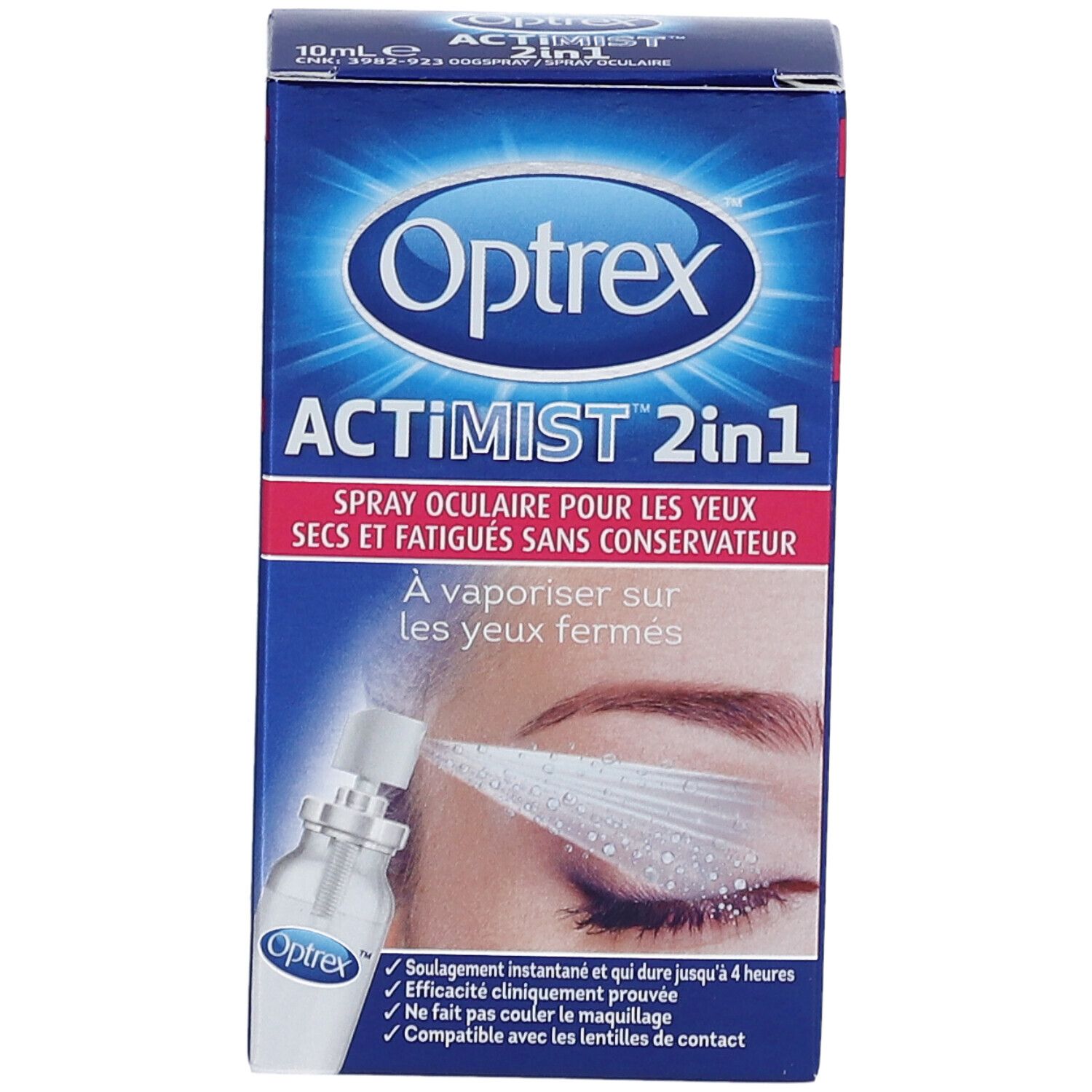 Optrex ActiMist 2-in-1 Droge en Geïrriteerde Ogen