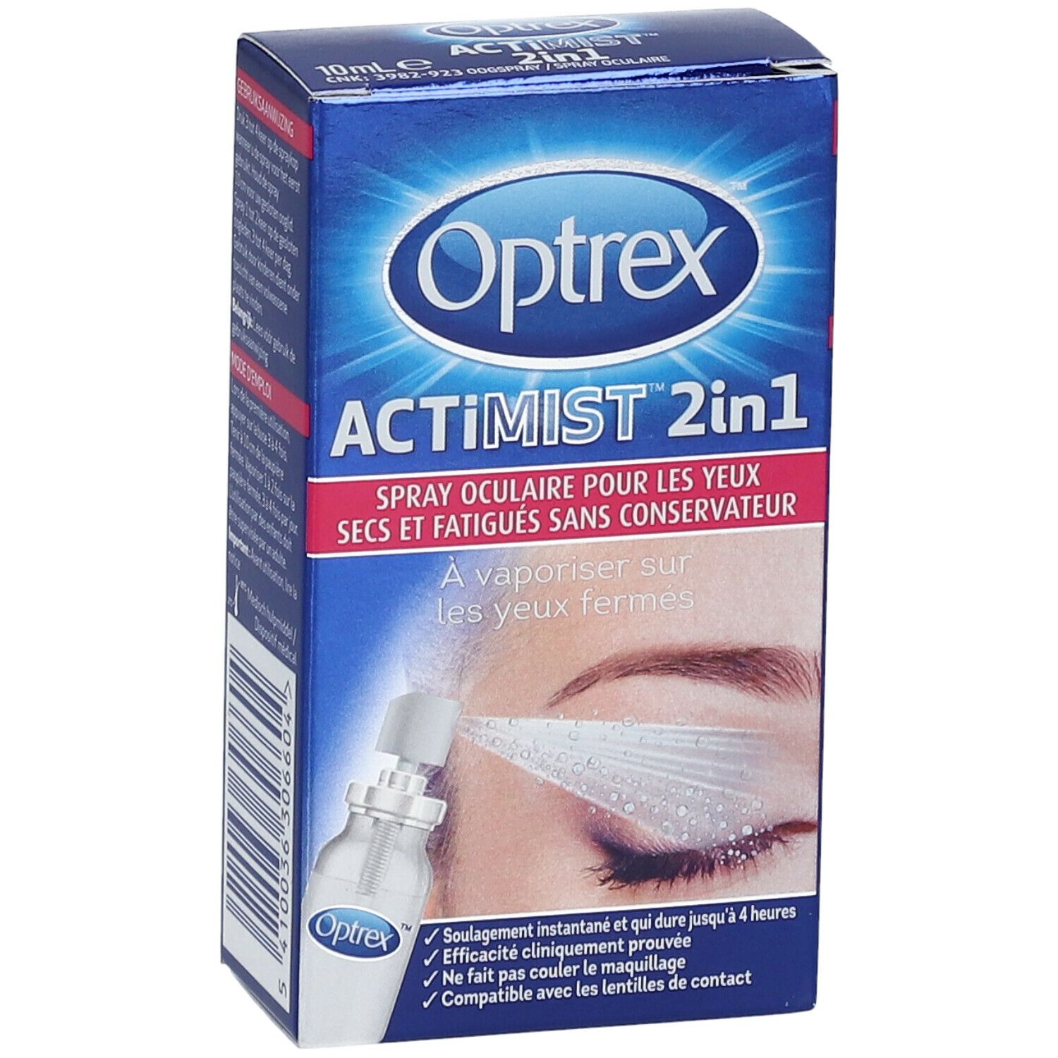 Optrex ActiMist 2-in-1 Droge en Geïrriteerde Ogen