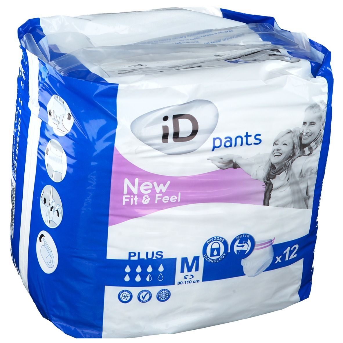ID Pants Fit & Feel Plus M 5521265120