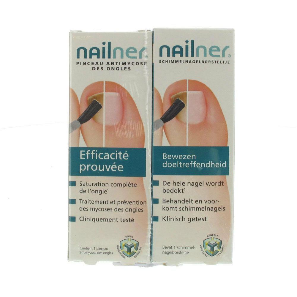 Nailner Duopack Brush + Set Pedicure -10euro
