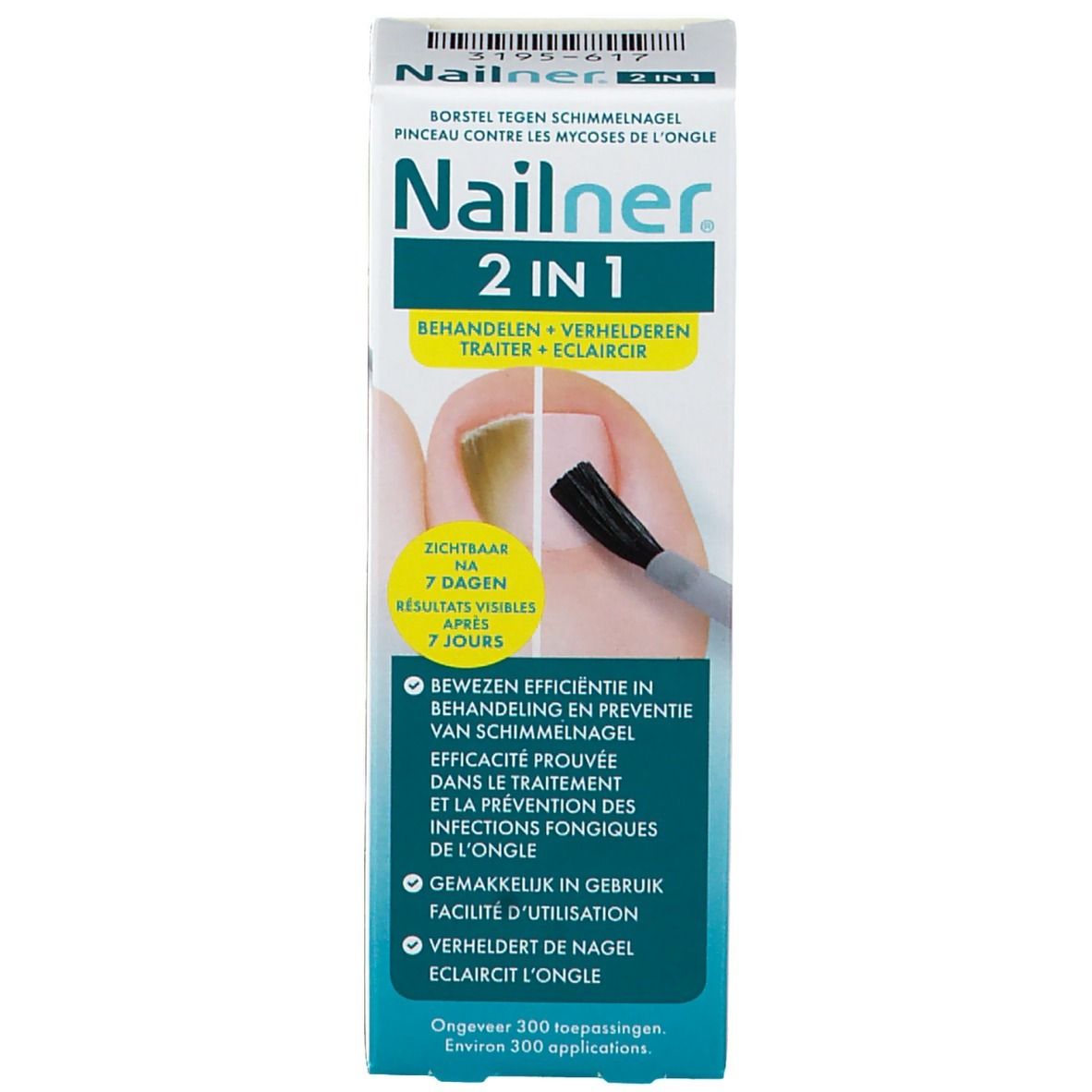 Nailner Brush 2 in 1