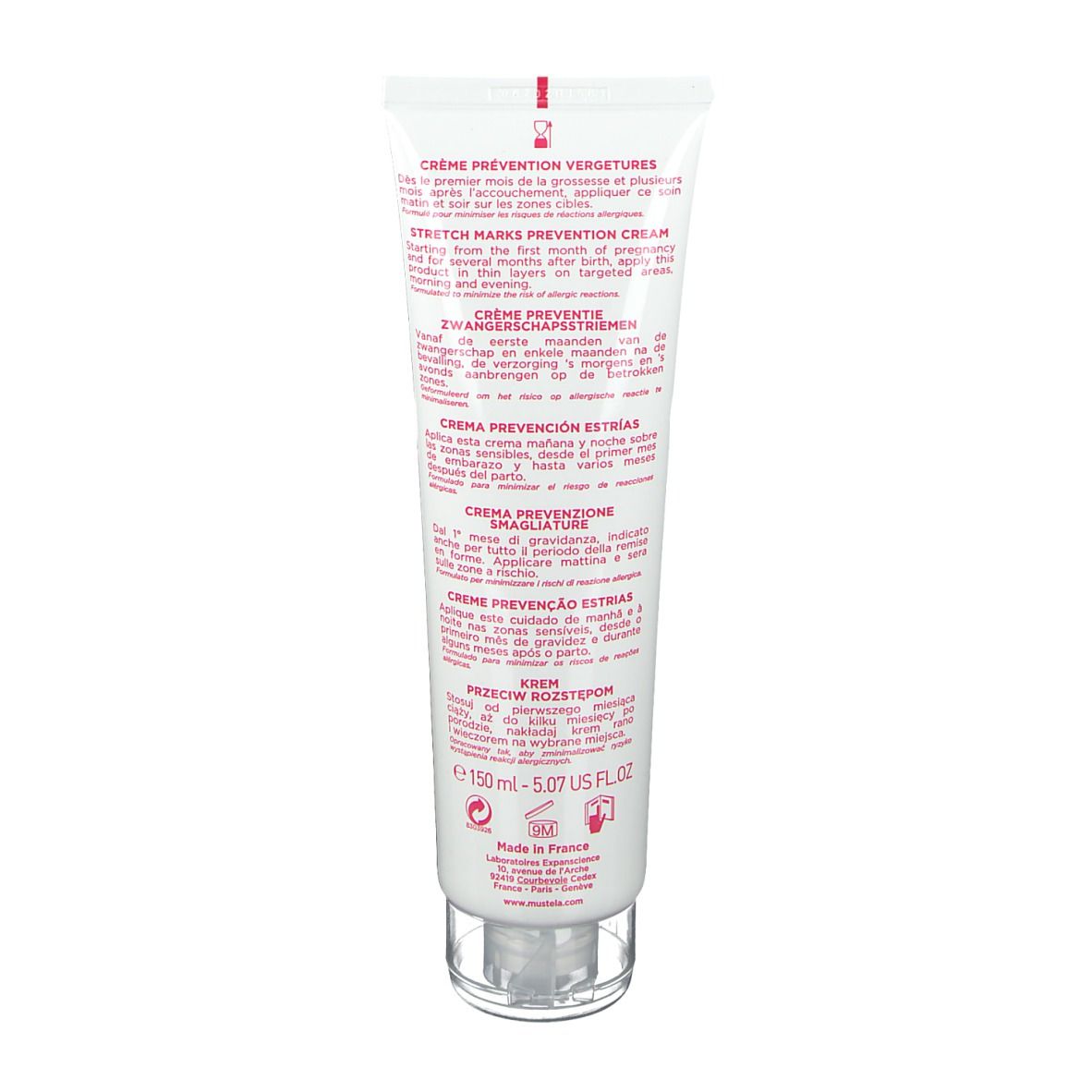 Mustela Maternité Crème Prévention Vergetures Avec Parfum