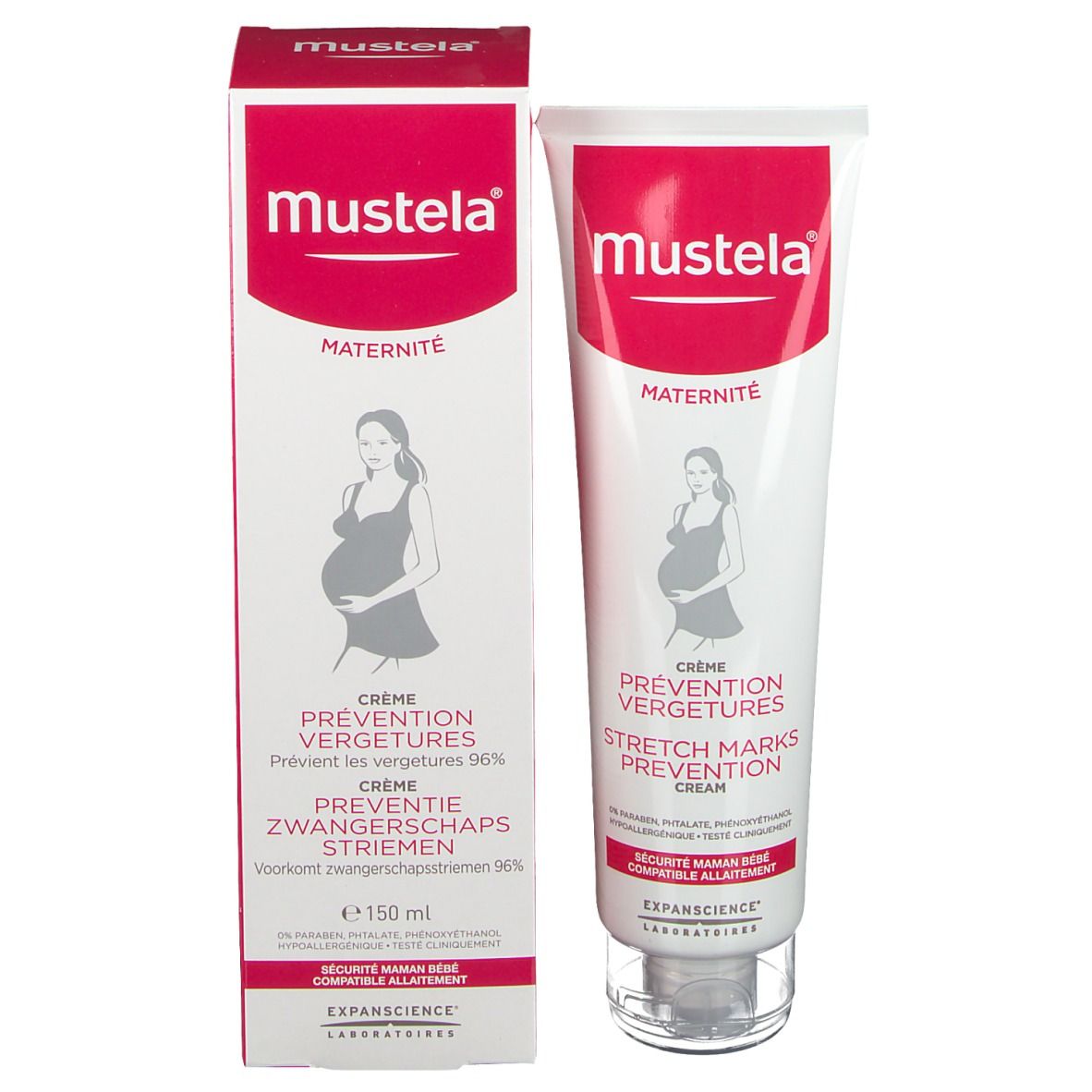 Mustela Maternité Crème Prévention Vergetures Avec Parfum