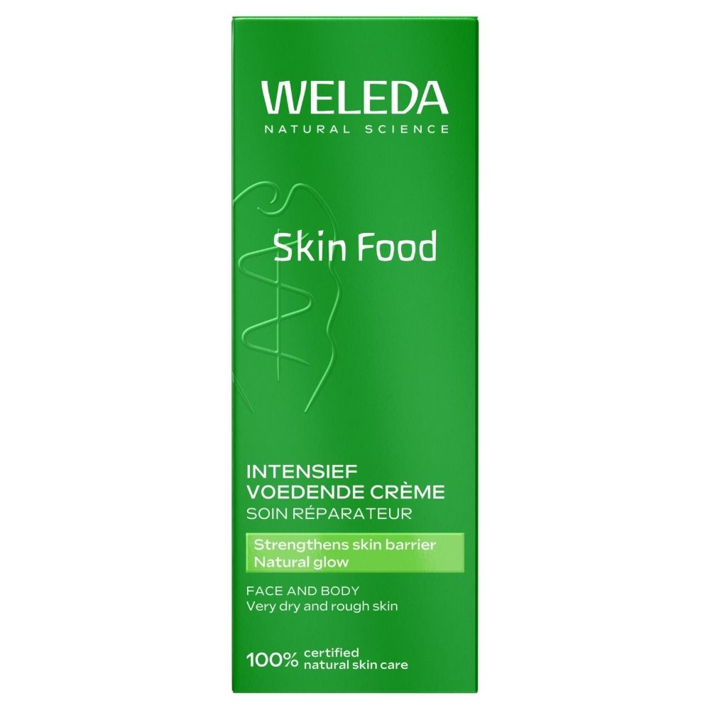 Weleda Skin Food intensief voedende crème voor gezicht en lichaam.