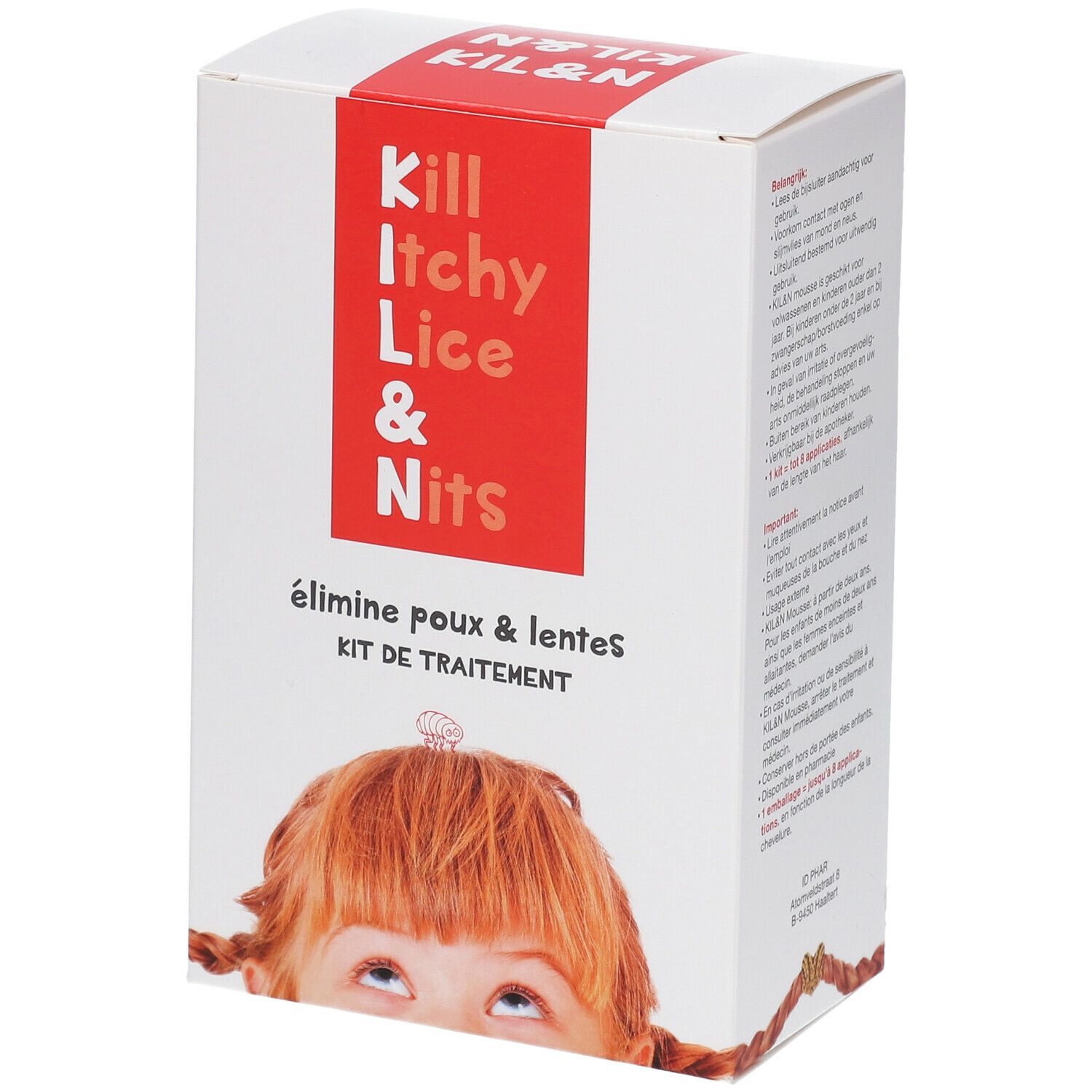 Kil&n Mousse Kit Anti-Poux-Lentes