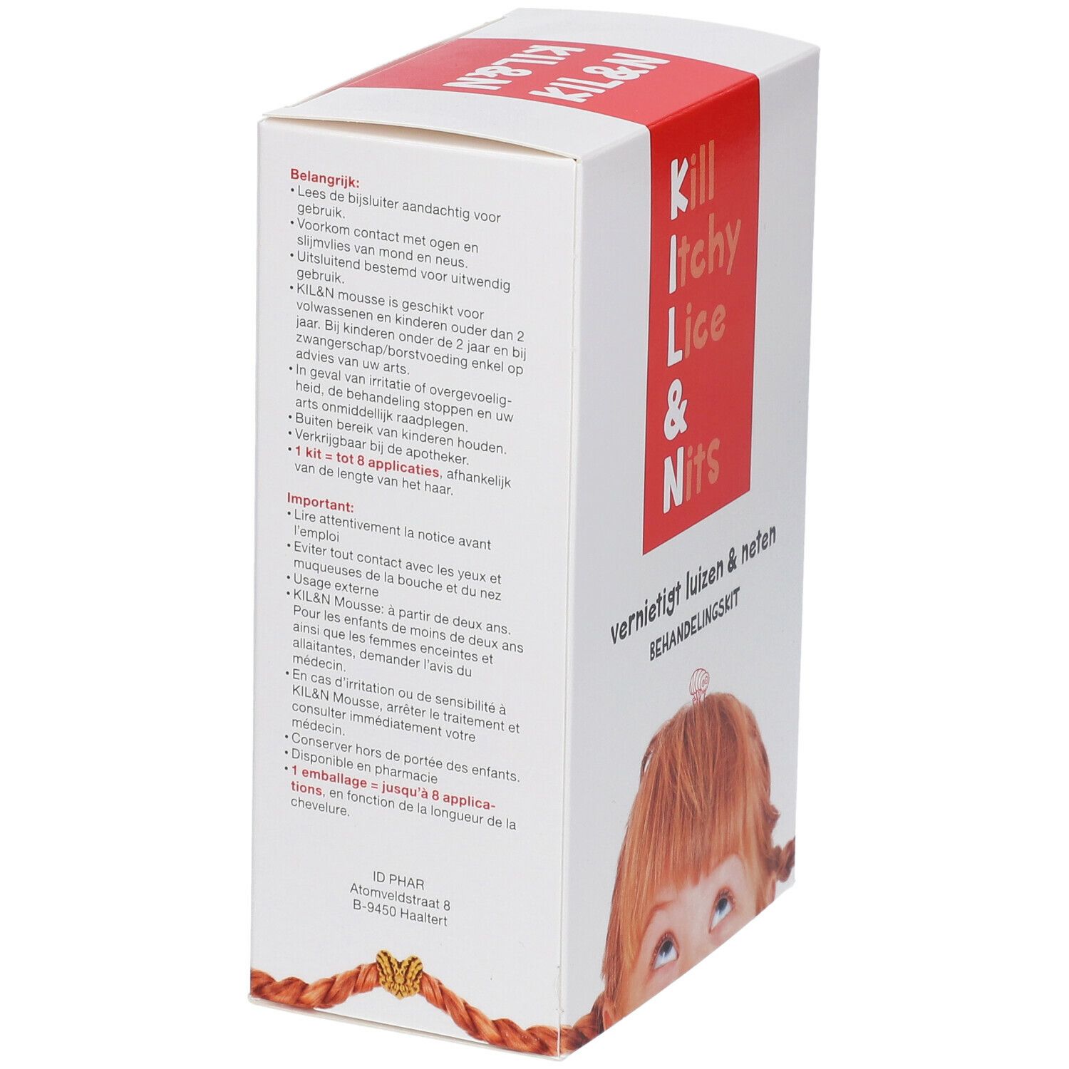 Kil&n Mousse Kit Anti-Poux-Lentes