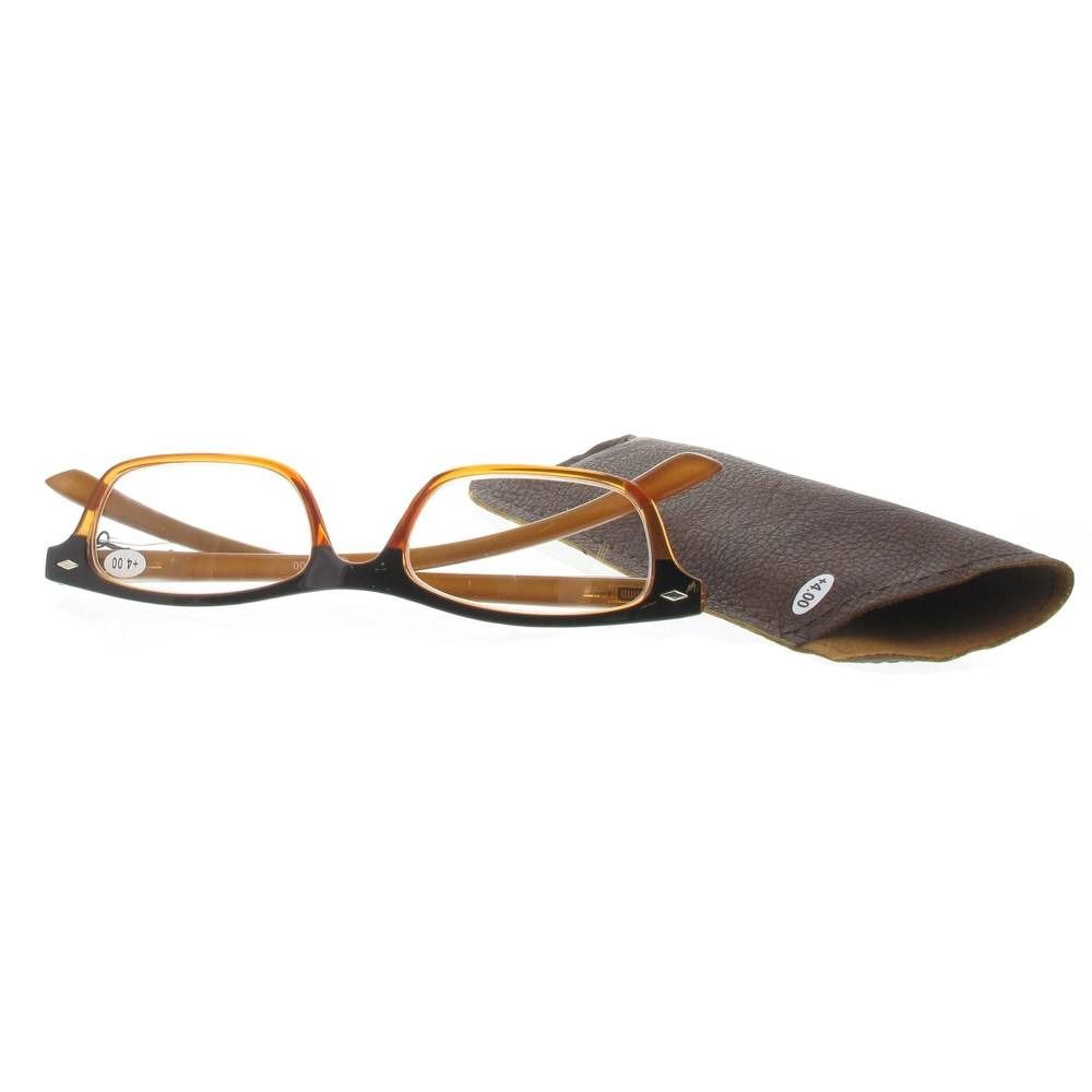 Pharma Glasses Lunettes Pour Lire Jaune +4