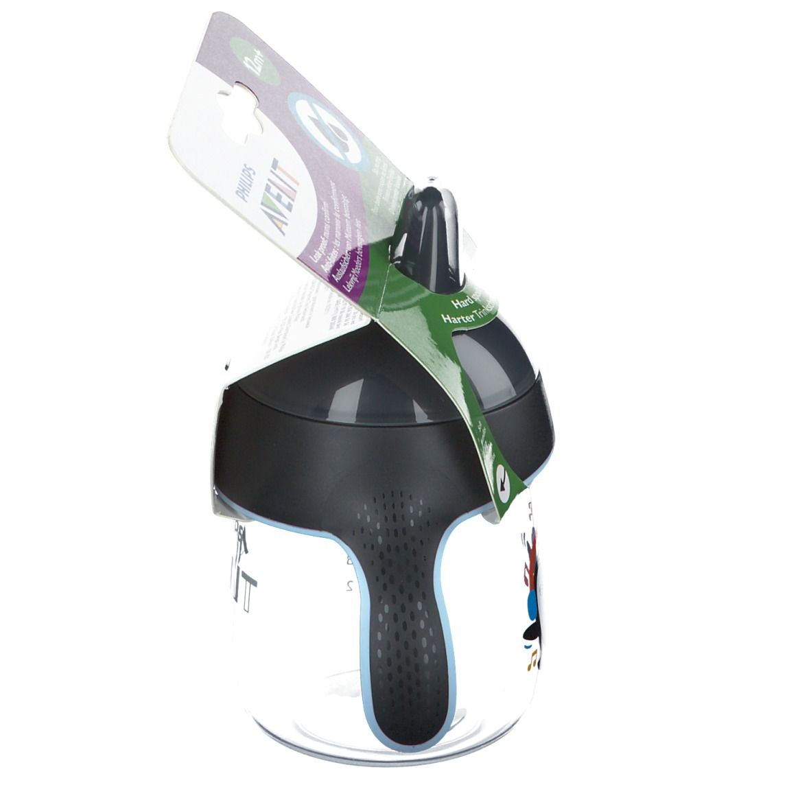 Avent Drinkbeker Anti-Lek Pinguin Zwart 12Maanden+ SCF753/03