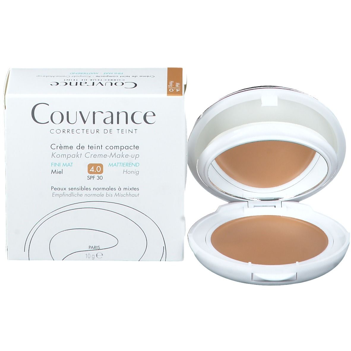 Avène Couvrance Crème de Teint Compact 04 Miel