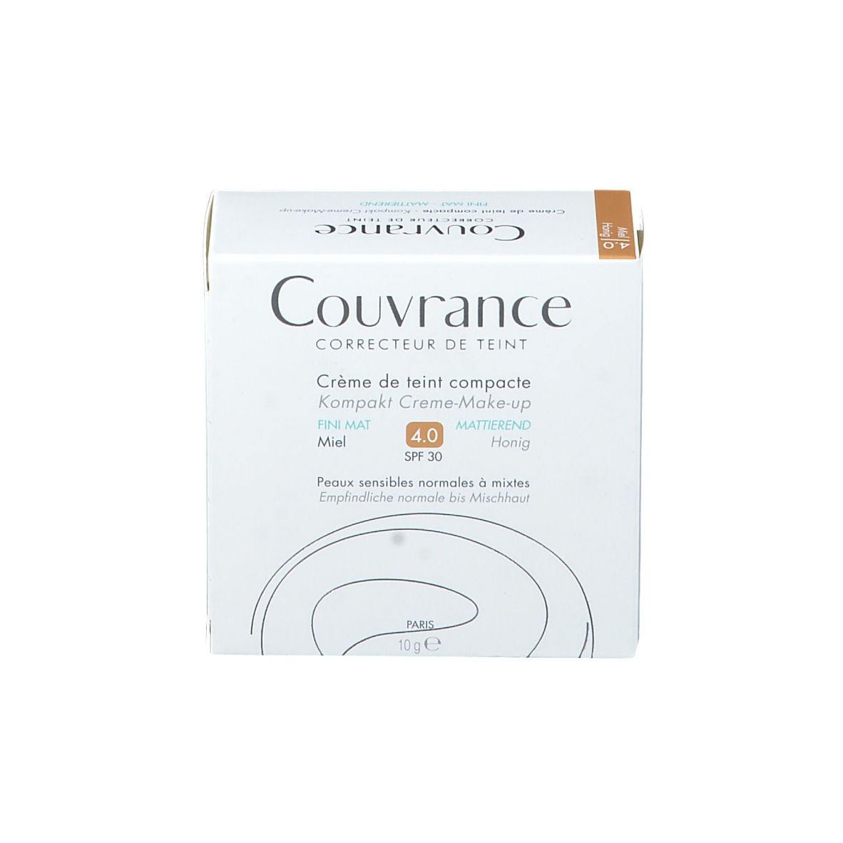 Avène Couvrance Crème de Teint Compact 04 Miel