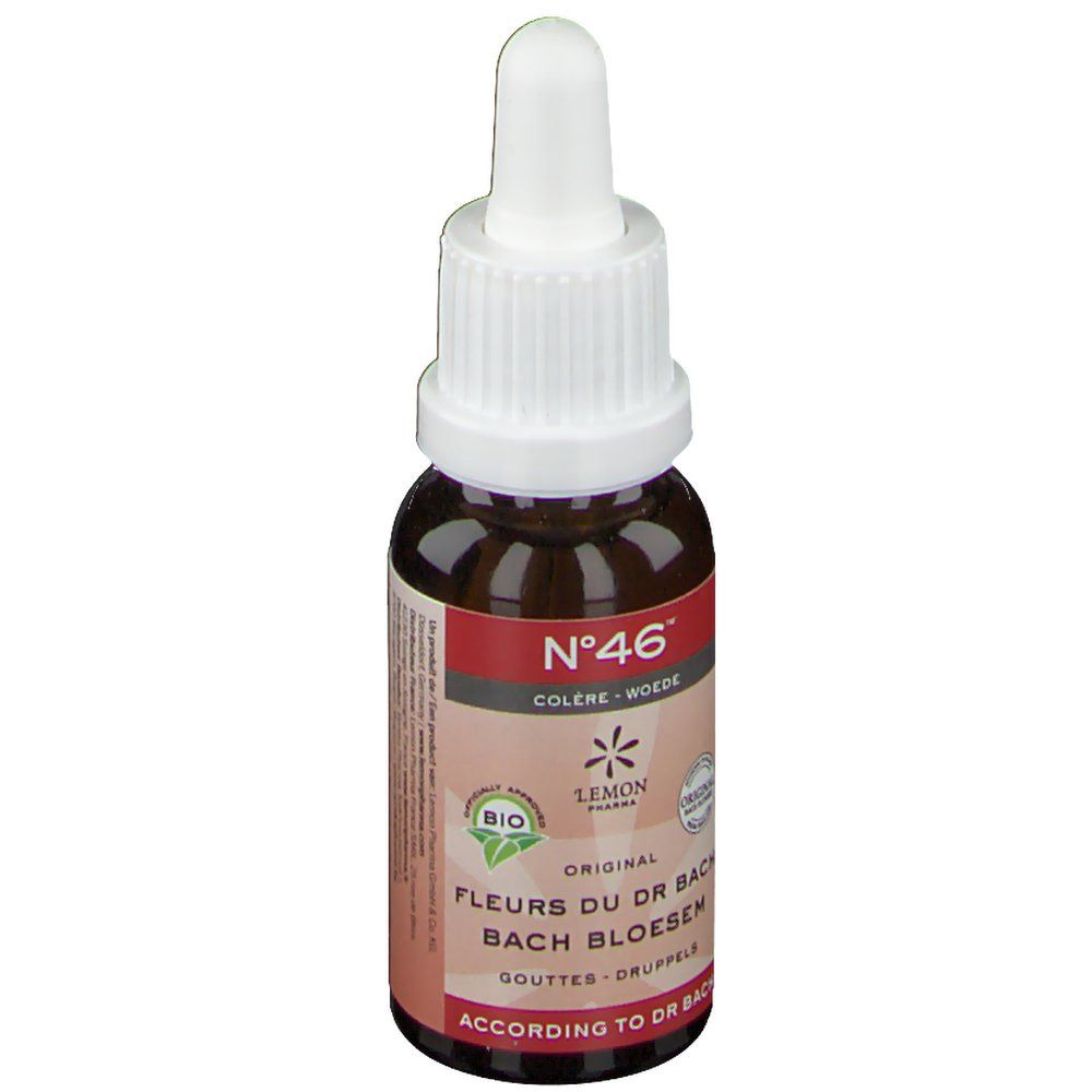 Fleurs De Bach Bio N46 Colère