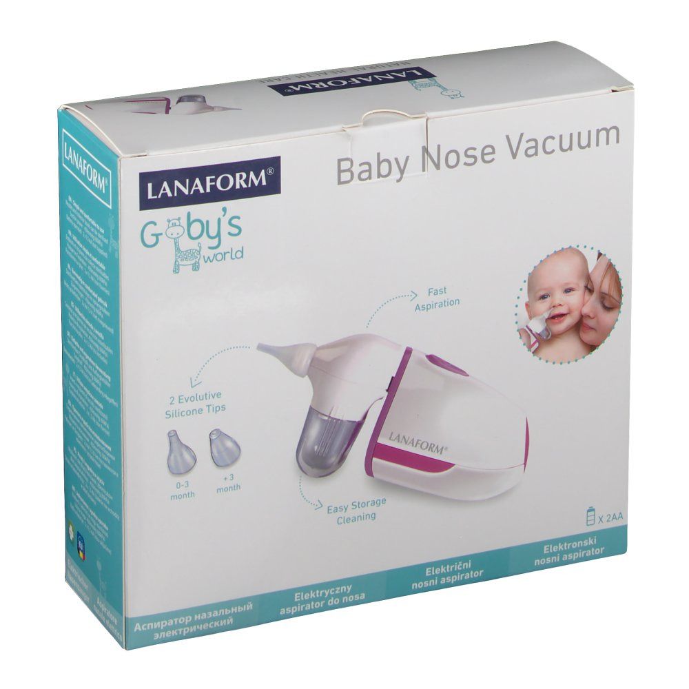 Lanaform Baby Nose Vacuum Nettoyant Nez Electrique