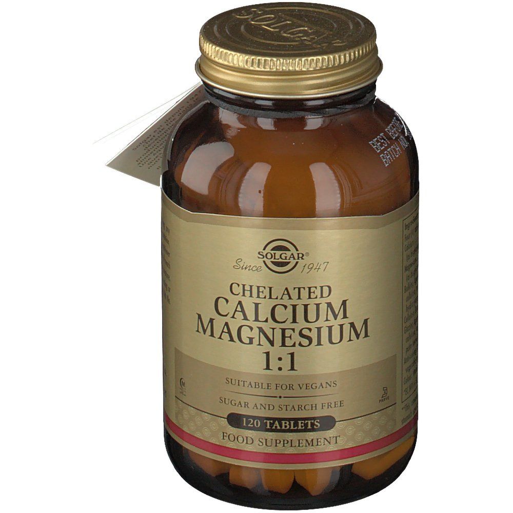 Solgar Chelated Calcium Magnesium