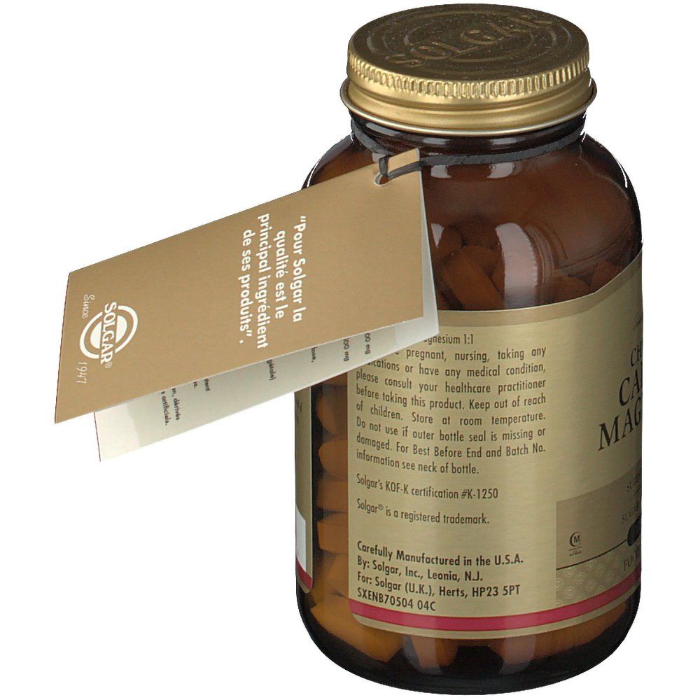Solgar Chelated Calcium Magnesium
