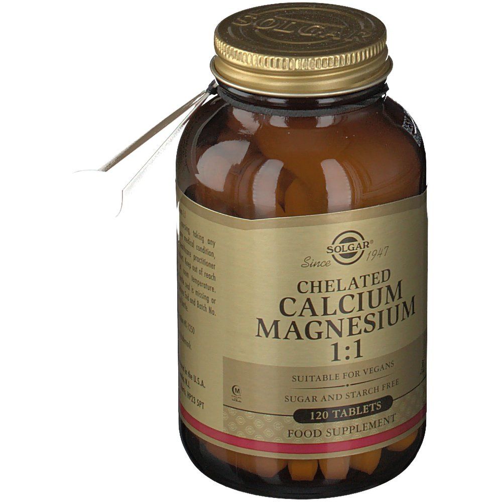 Solgar Chelated Calcium Magnesium